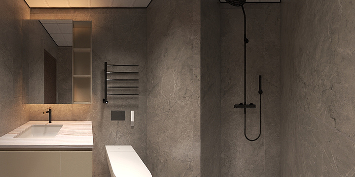 张宇星丨全案设计-香槟国际-装修设计方案