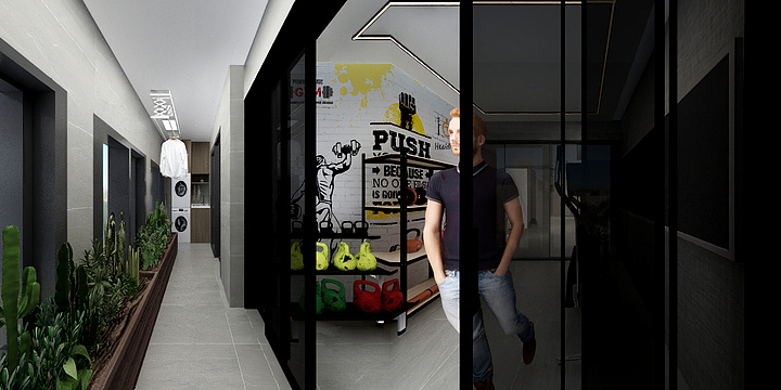 王丰工作室-硬装资深等级考核户型-王丰工作室-装修设计方案