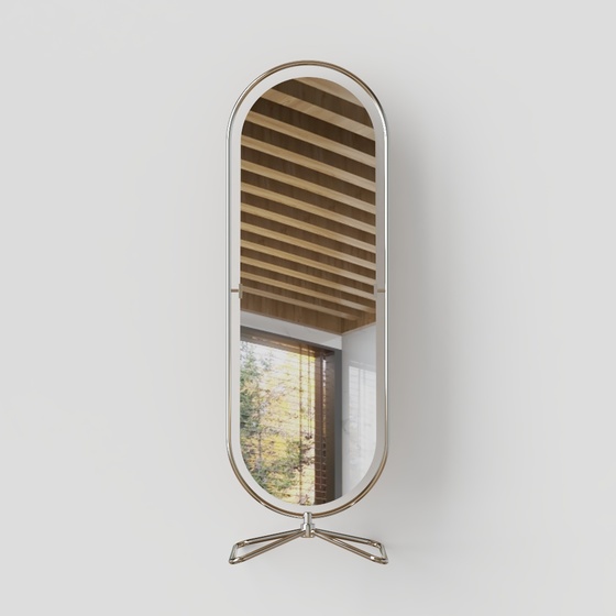 modern butterfly mirror