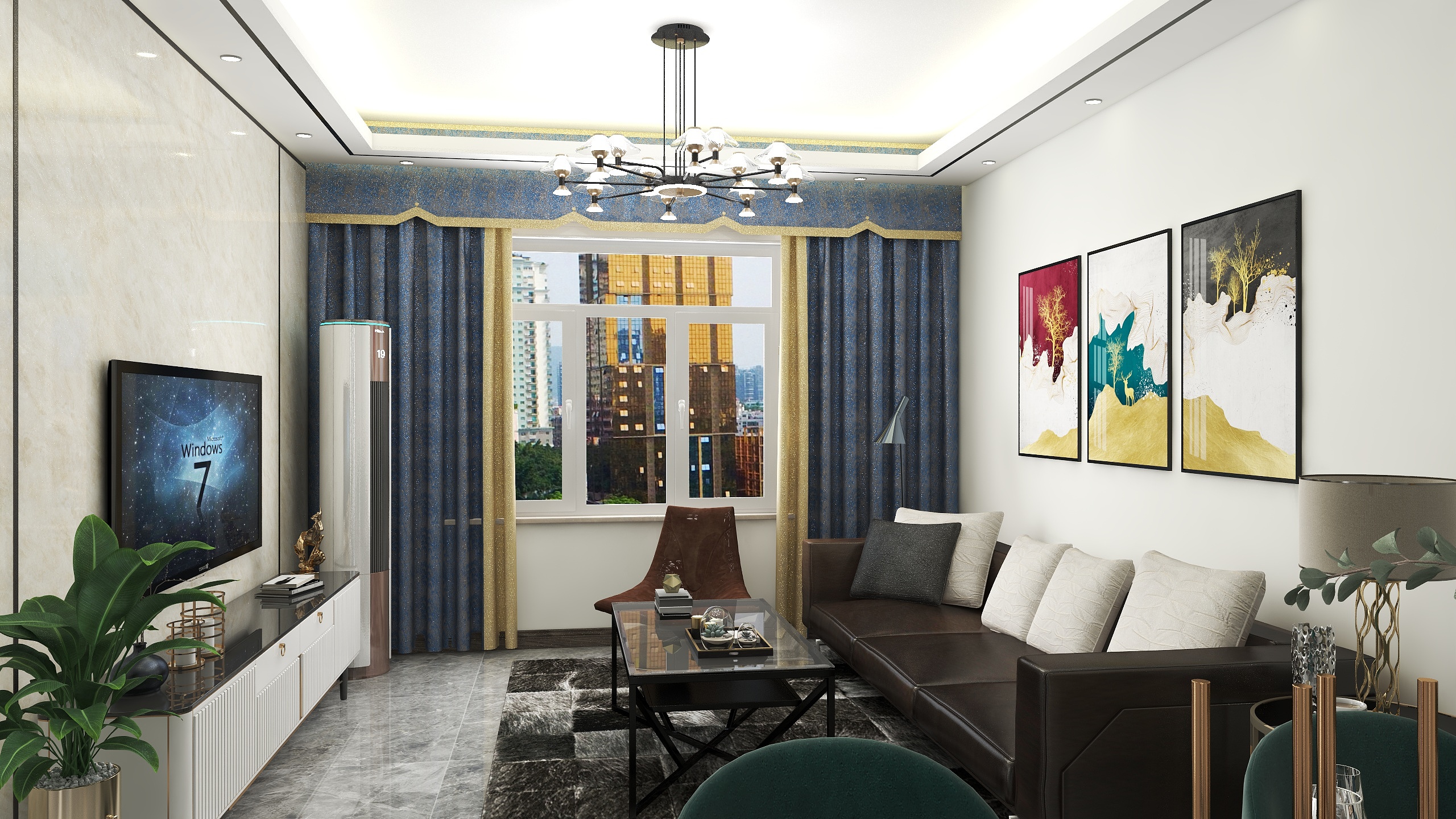 光明之城-中海学府里1-2-201-装修设计方案