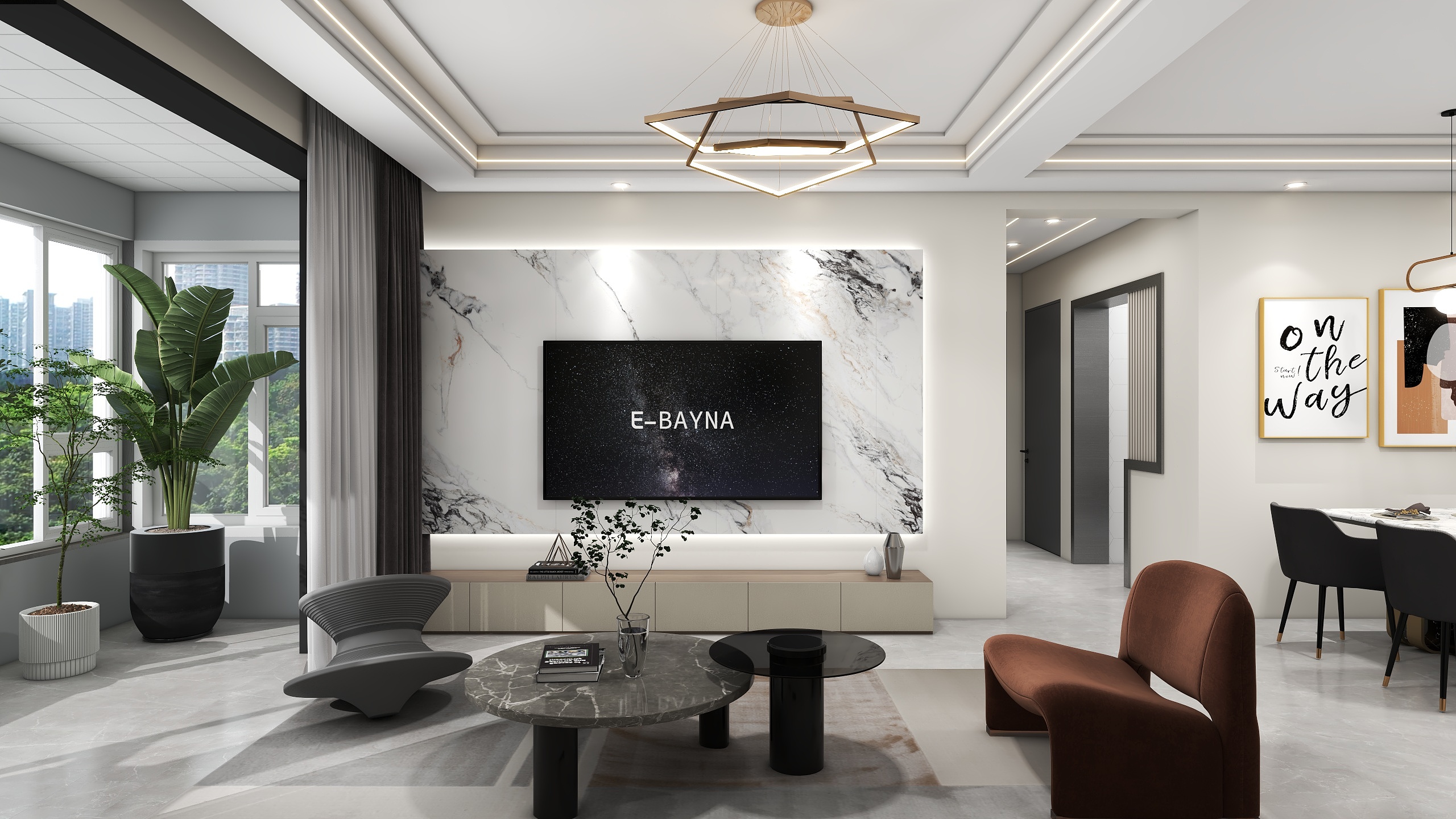 赵振峰-麒麟郡高层现代风格-装修设计方案