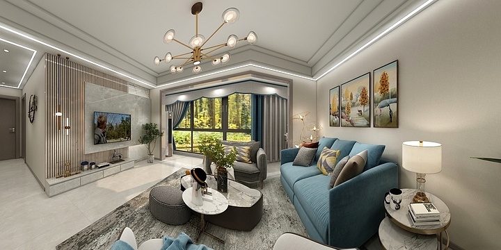 文竹装饰王益洪-铜梁区尚品世家7幢20-1号赖女士家装-2-装修设计方案