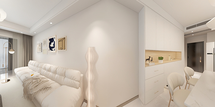 Design一刘俊宇-明月江南11#303.fdwg-装修设计方案