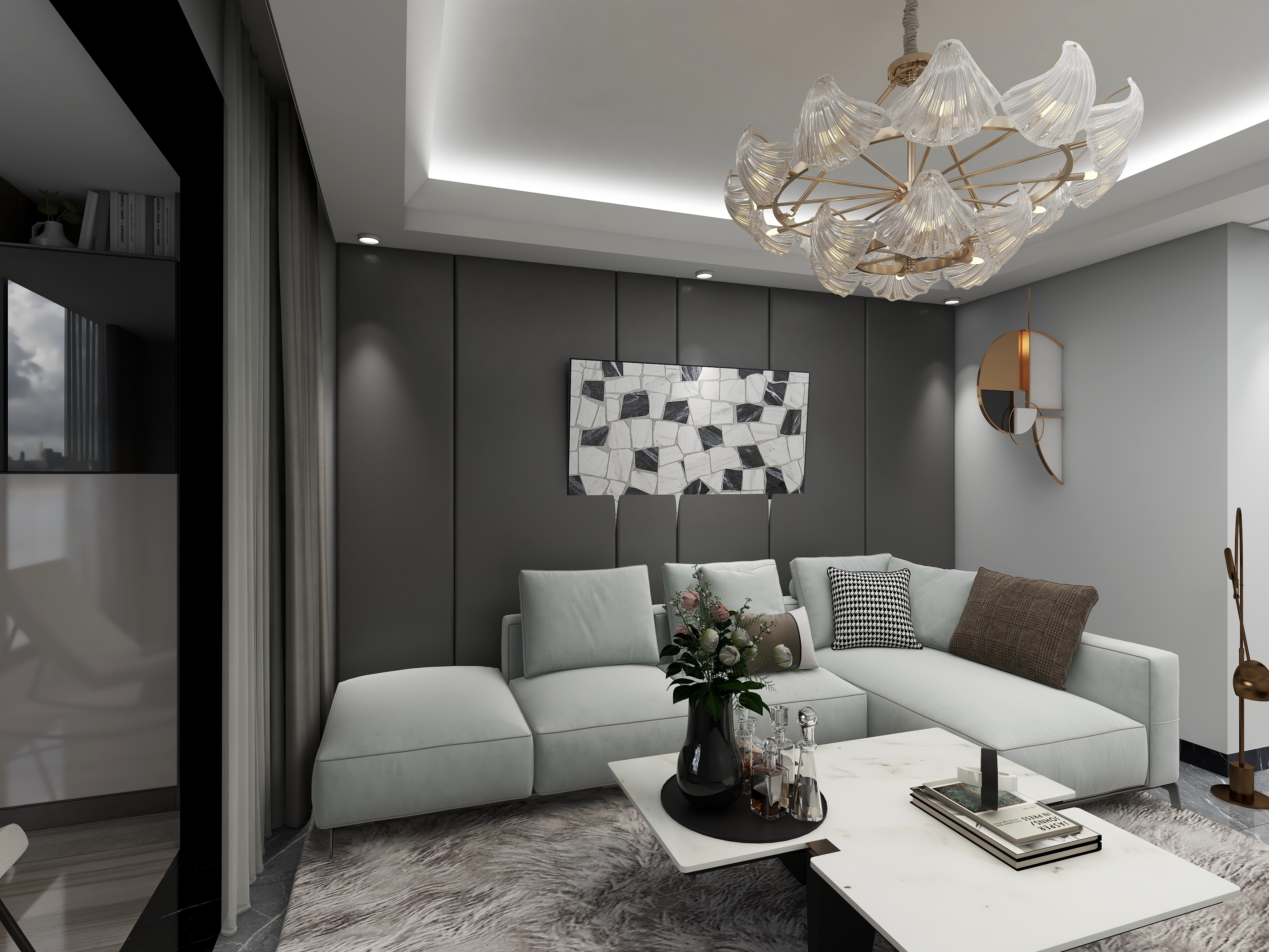 马德刚-光伸卧龙港湾装修效果图