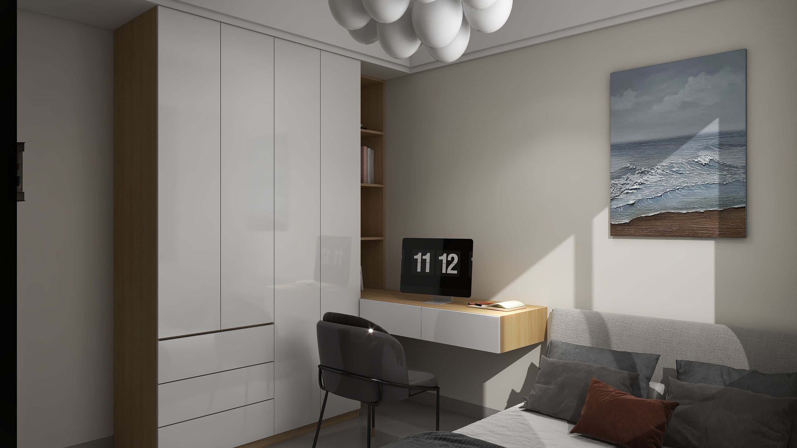 敦普空间设计-华凌景苑 陈总雅宅设计-装修设计方案