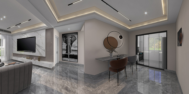 安徽瀚博装饰有限公司-胜达新城_17栋101_2023-02-03-10-31-09-装修设计方案