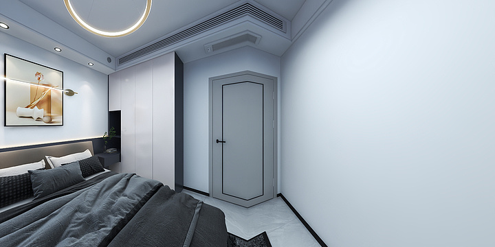 唐山市昌oaCR-御景142平简约风正版-装修设计方案