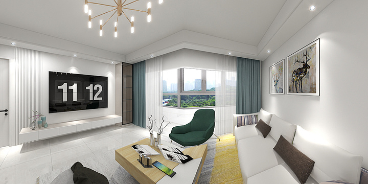 占虎-阳光郦景2单元 -装修设计方案