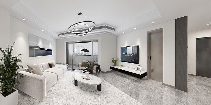 Design一刘俊宇-磨框小区64#1503.fdwg-装修设计方案