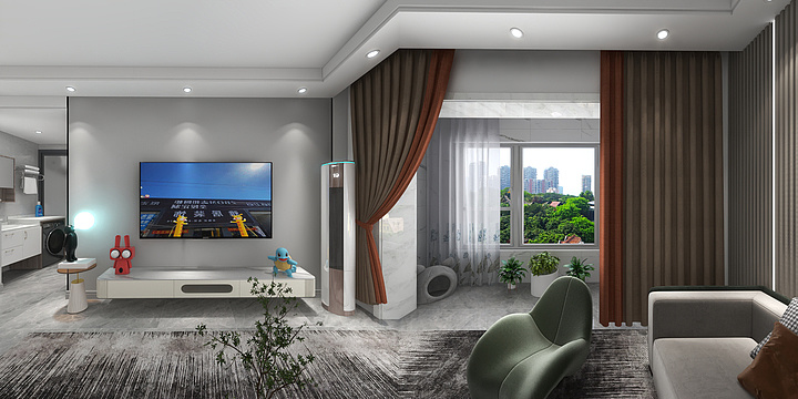 Demon丶丿-龙府御景园16#1-1101 89平-装修设计方案