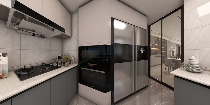 饿着肚子喝酸奶-金街院子-装修设计方案