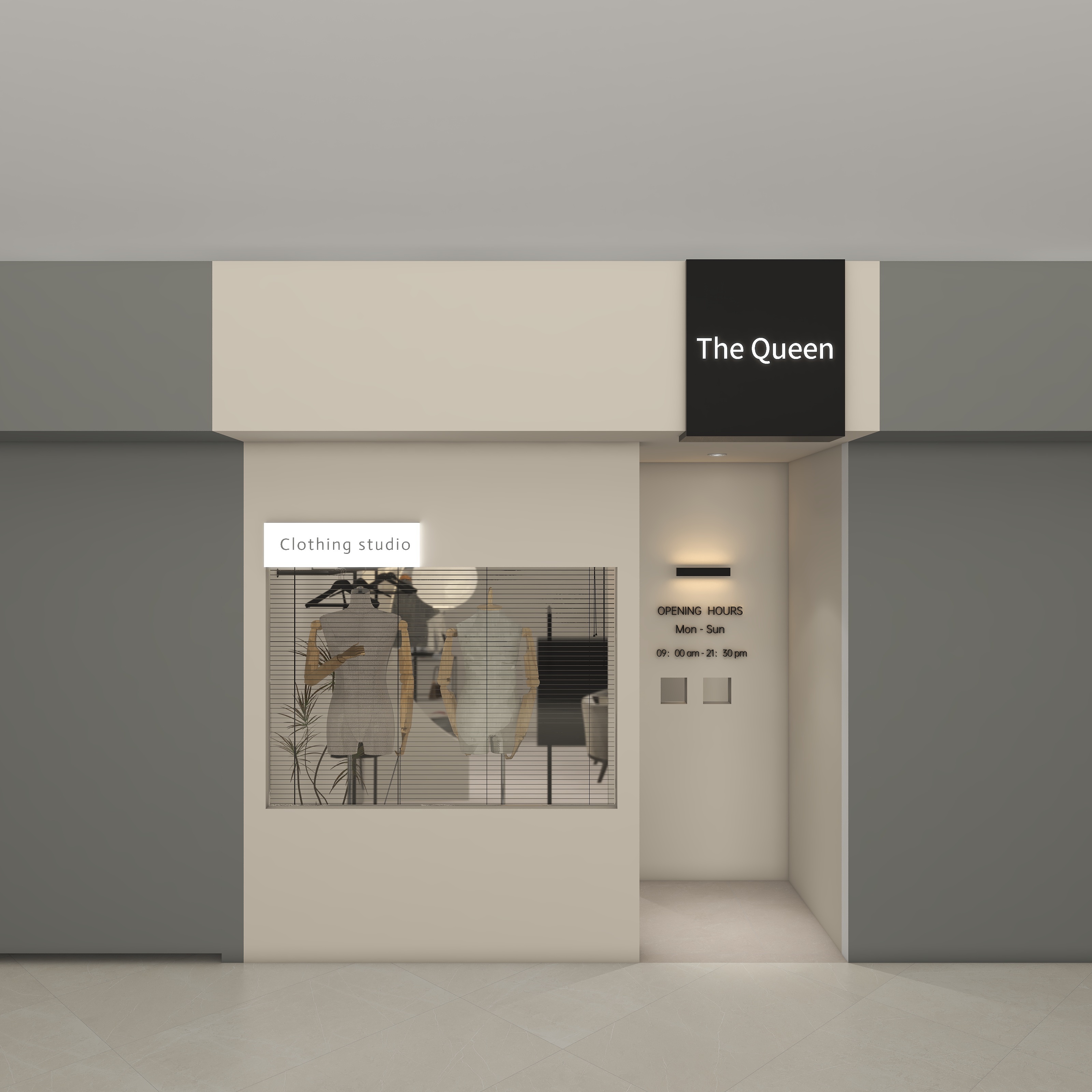 一只小雯子-The Queen-装修设计方案