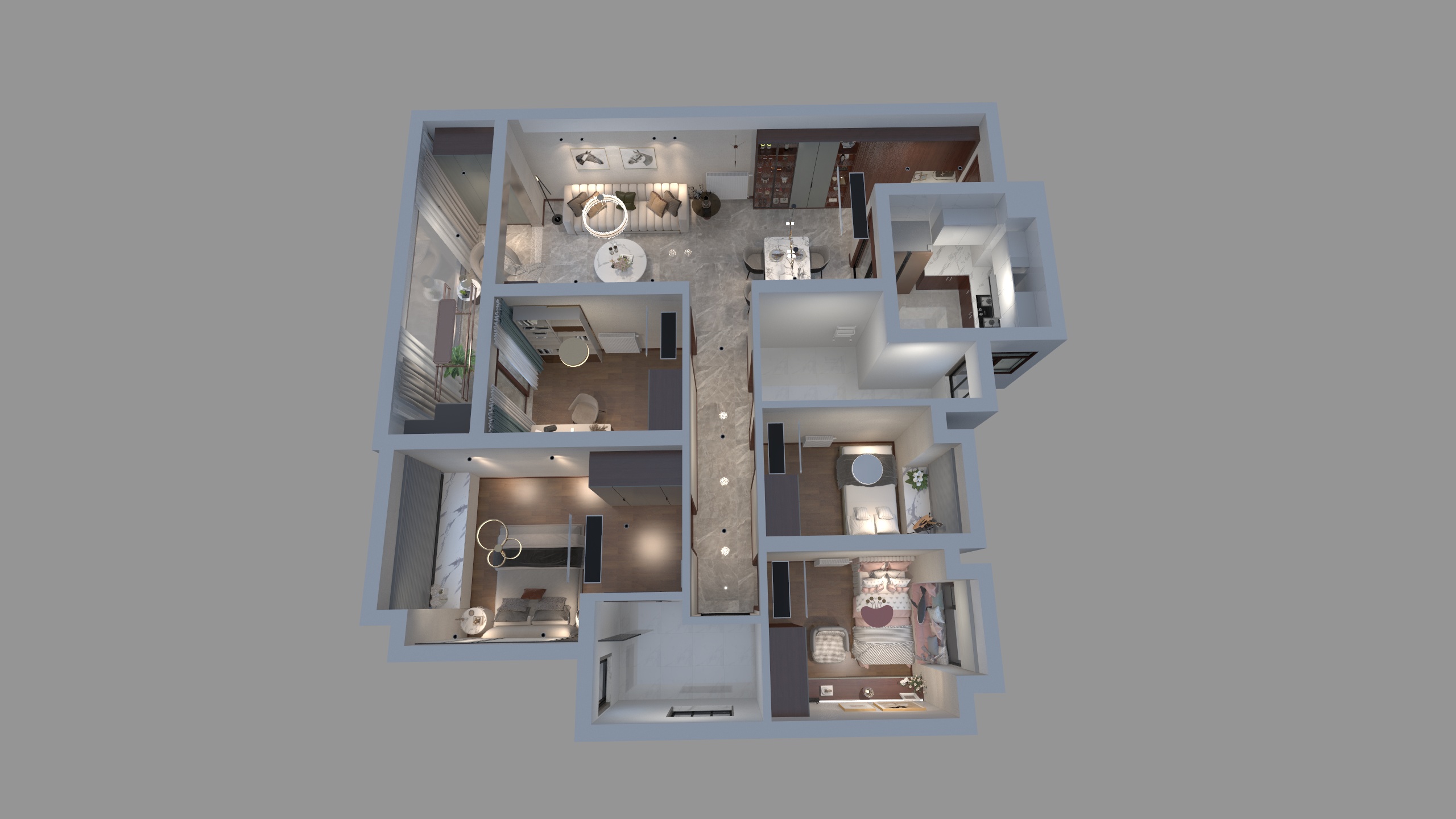 梵克空间设计-招商江山风华肖府-(二稿）-装修设计方案