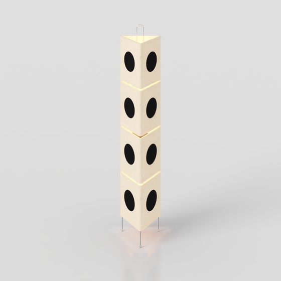 Wabi-Sabi Style Floor Lamp