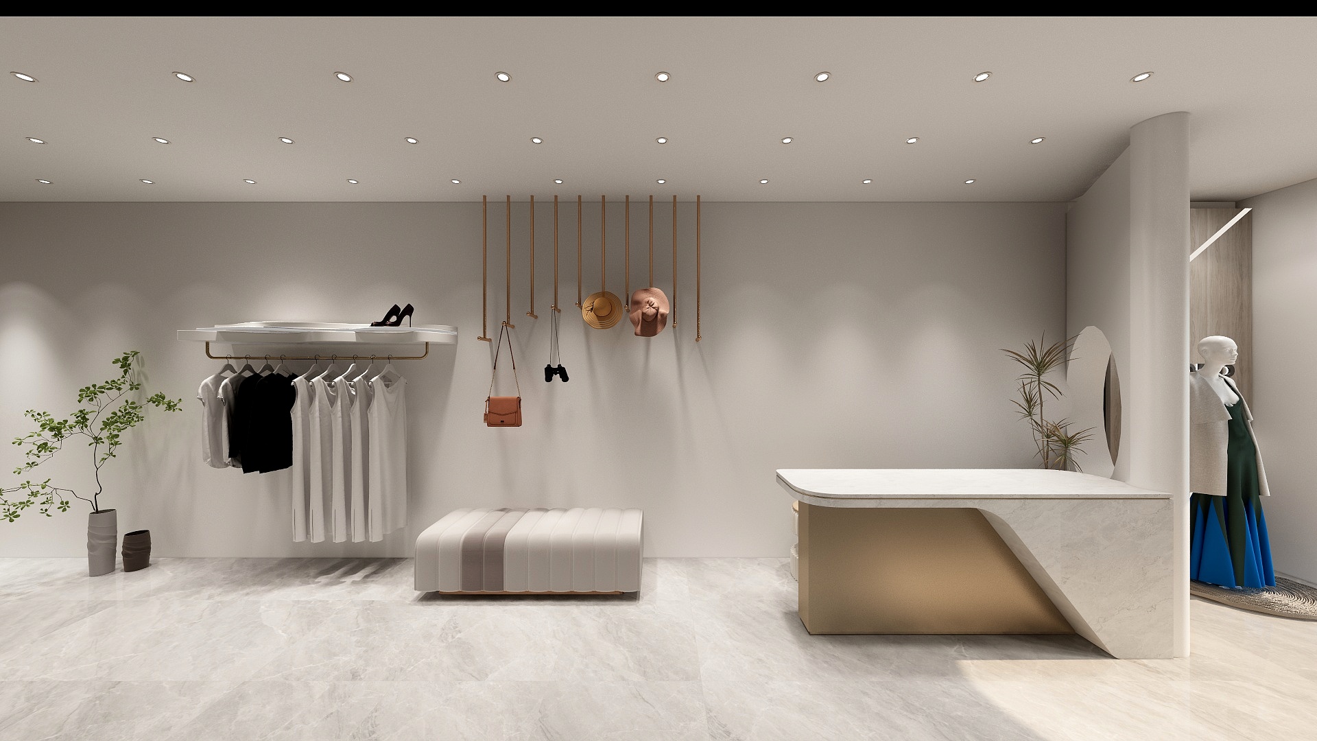 一木设计工作室zx-财富广场服装店-装修设计方案