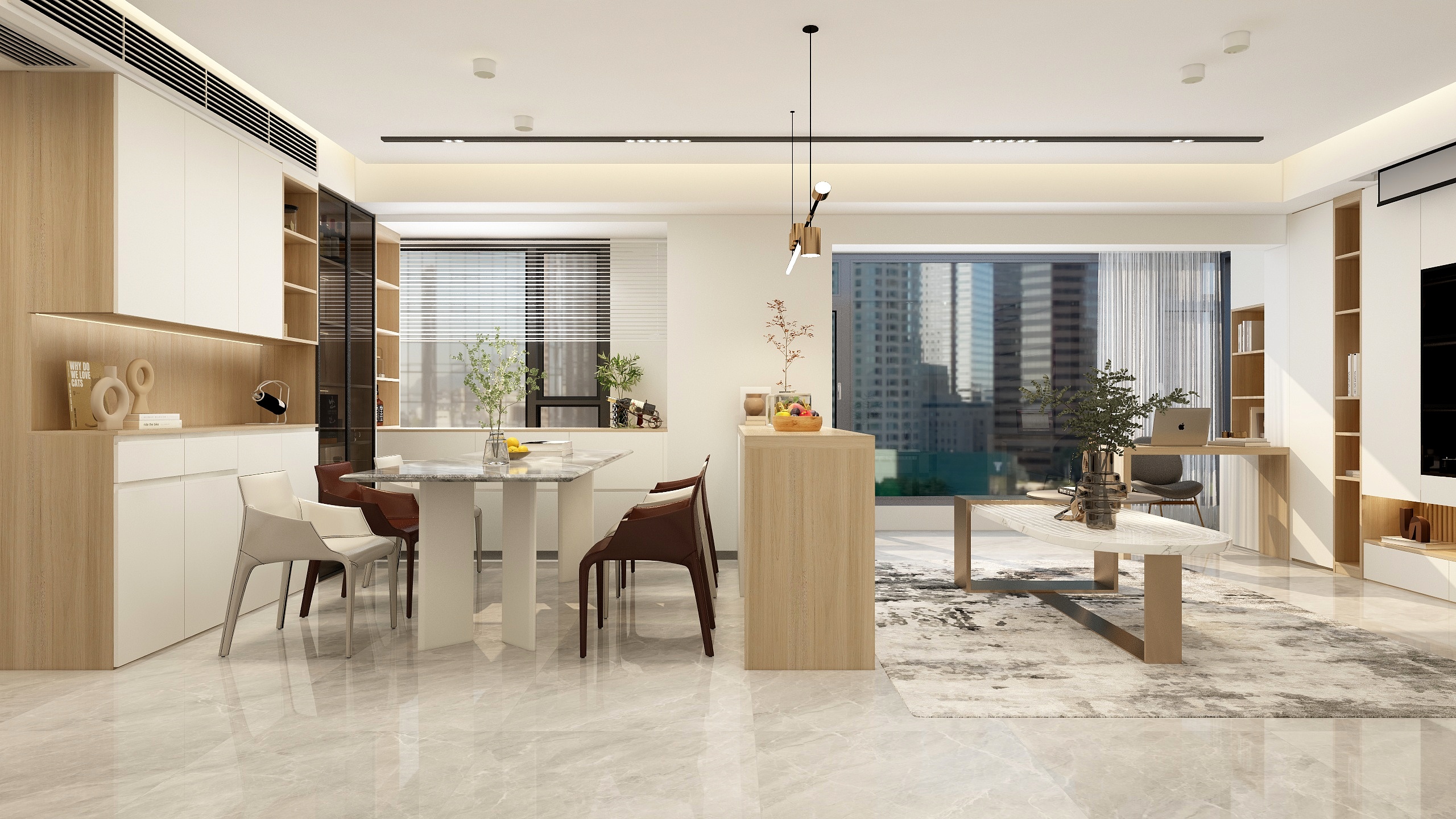 苹果谷家居设计师小李-现代简约风格-装修设计方案