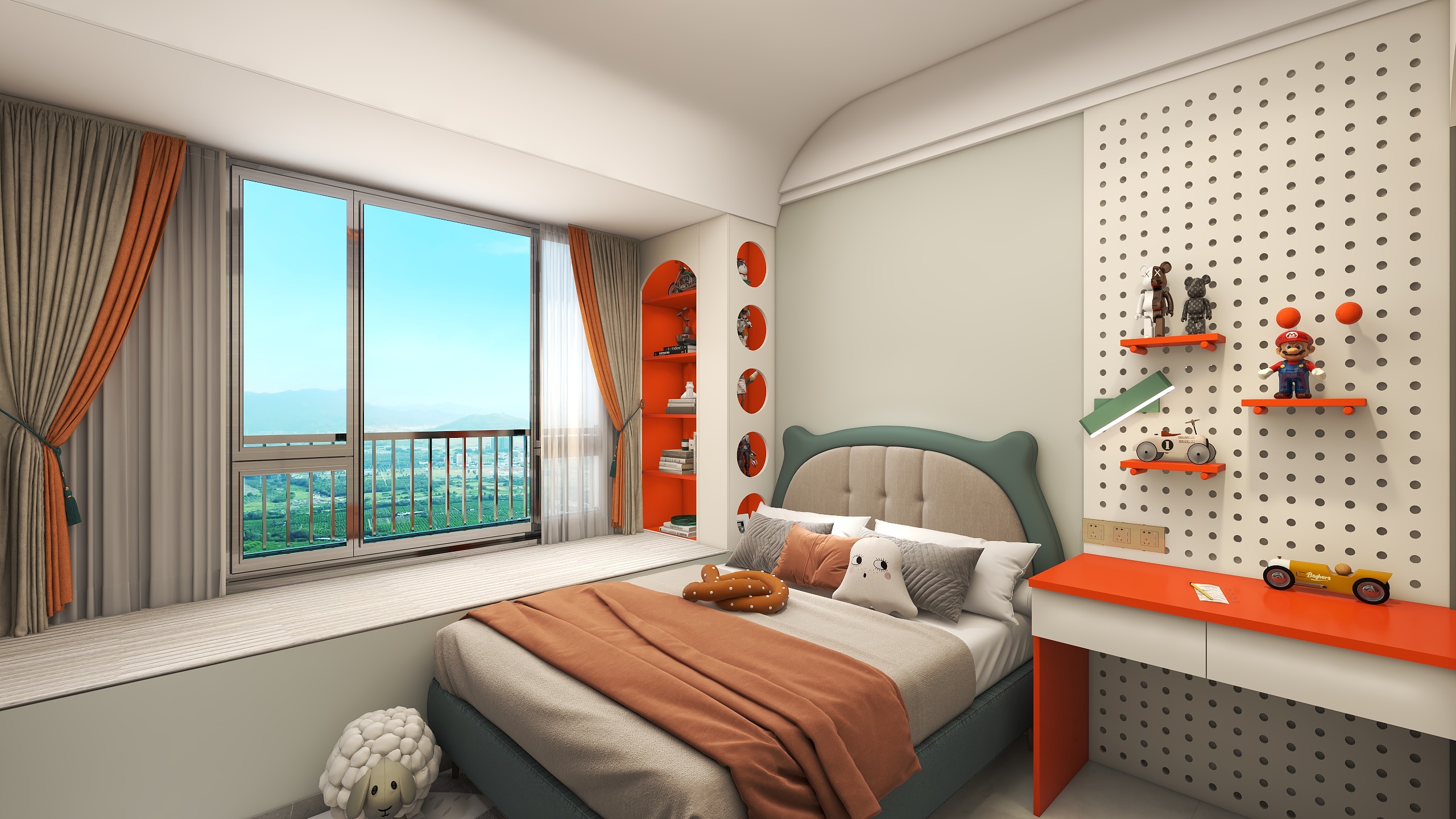 左野装饰设计-奶油原木风-装修设计方案