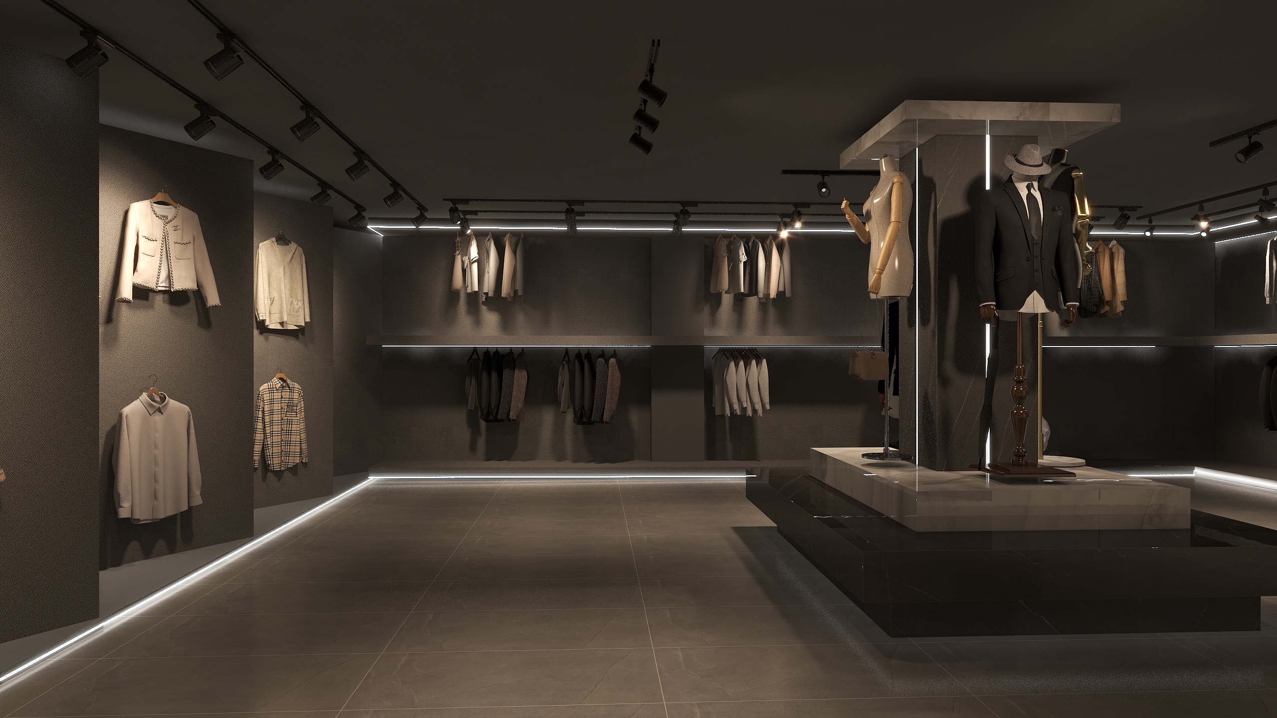 潘勇斌-众一服装厂展厅2023.2.3-装修设计方案