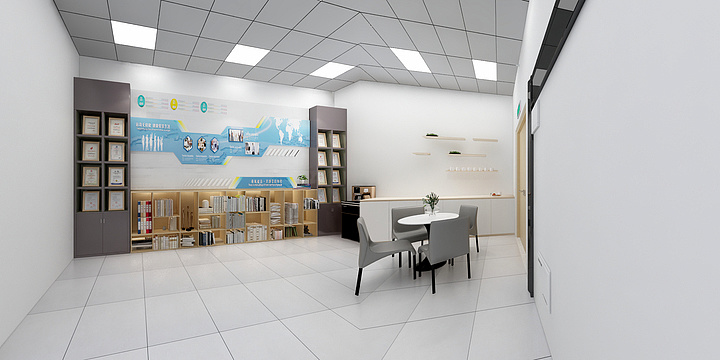 设计师飞龙-公司文化墙方案十-装修设计方案