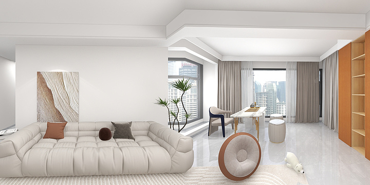 十月-效果图表现-桃花源2-1-2601花姐雅居-副本-装修设计方案