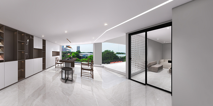 健宏装饰梁伟健-公司装修-装修设计方案