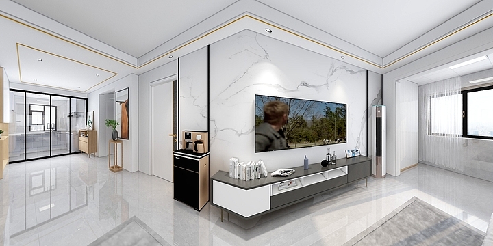 艺匠李-春天里效果图-装修设计方案