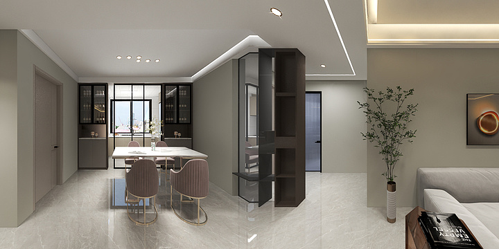 二三两的设计-壹中·状元府8栋904-装修设计方案