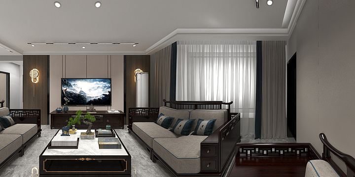 设计师窦伟-明月兰庭-装修设计方案