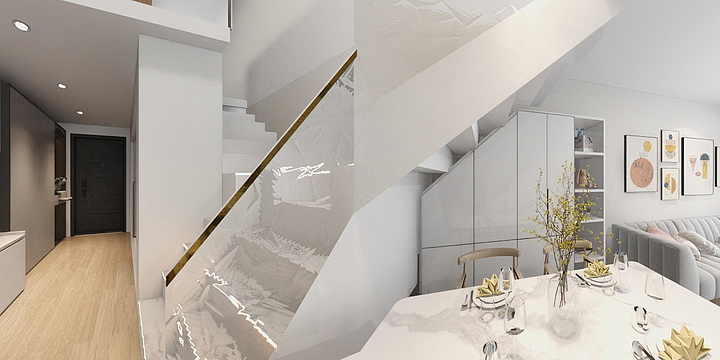 灯芯儿草-南昌公寓-装修设计方案