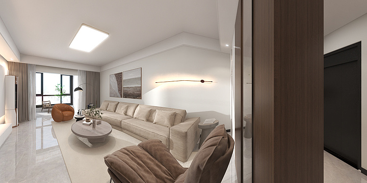 LK梁琨-华强8-4-101修改方案-装修设计方案