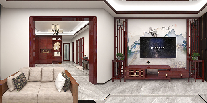 洛曼大地-双沟镇刘巴村自建房两层-装修设计方案