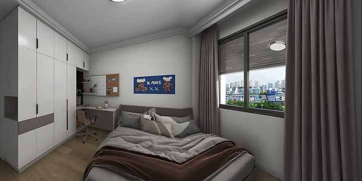 整装小志-南城公馆2-1-801-装修设计方案