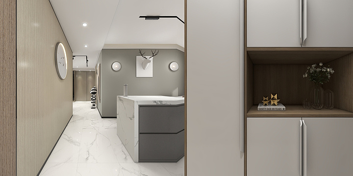 全案设计杨博-恒大御景128平米大三房（全房效果）-装修设计方案