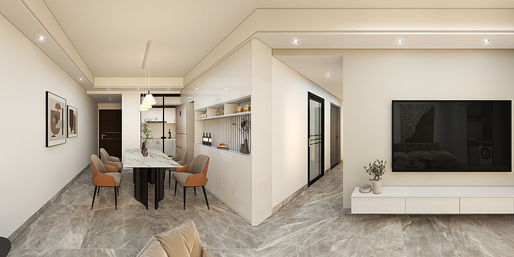 梁颖斌-远洋山水14-1103-装修设计方案