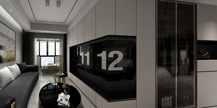 全案设计师刘云-文和居19-902肖女士雅居轻奢-装修设计方案