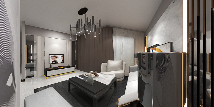 杨凯FxaE-智能助手体验户型5.0-装修设计方案