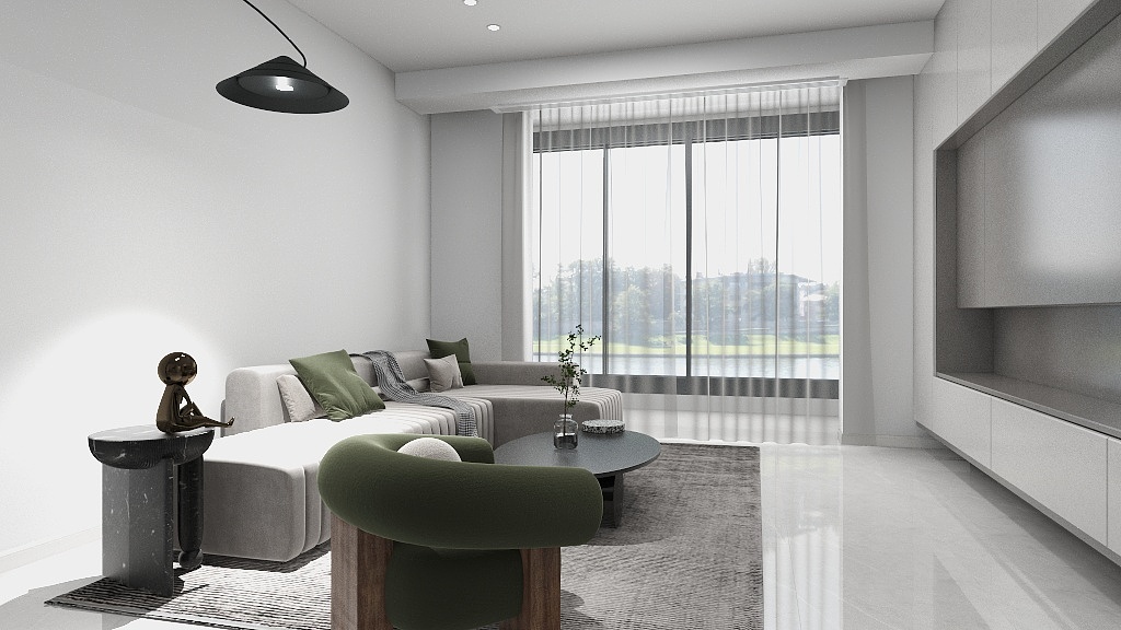 Scarlett.liu-望族水苑现代-装修设计方案