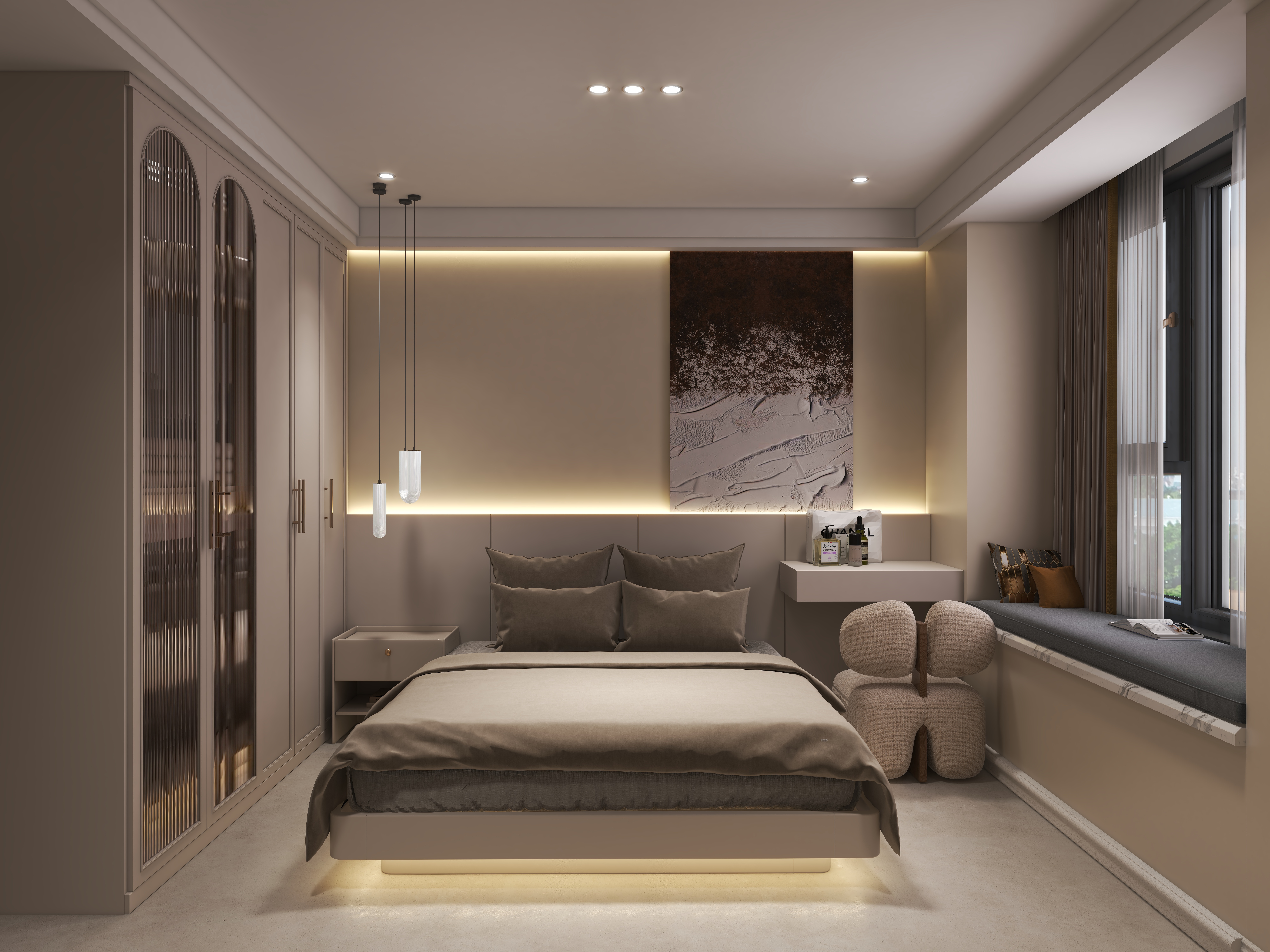 马川17385320044-小区房92㎡3室-副本-装修设计方案