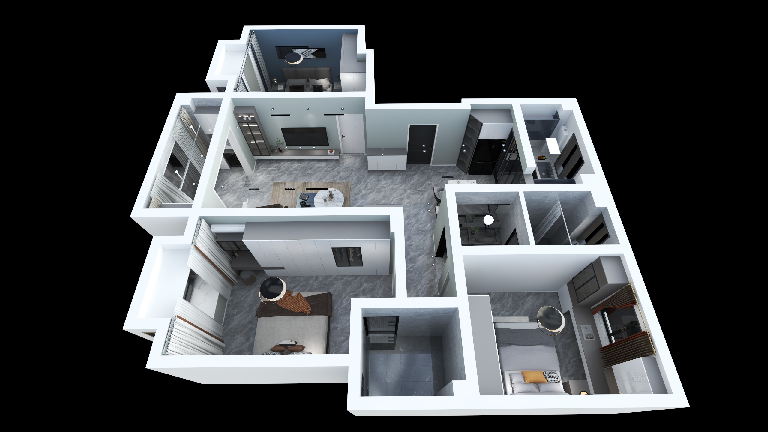 森筑设计几何-悦城-装修设计方案