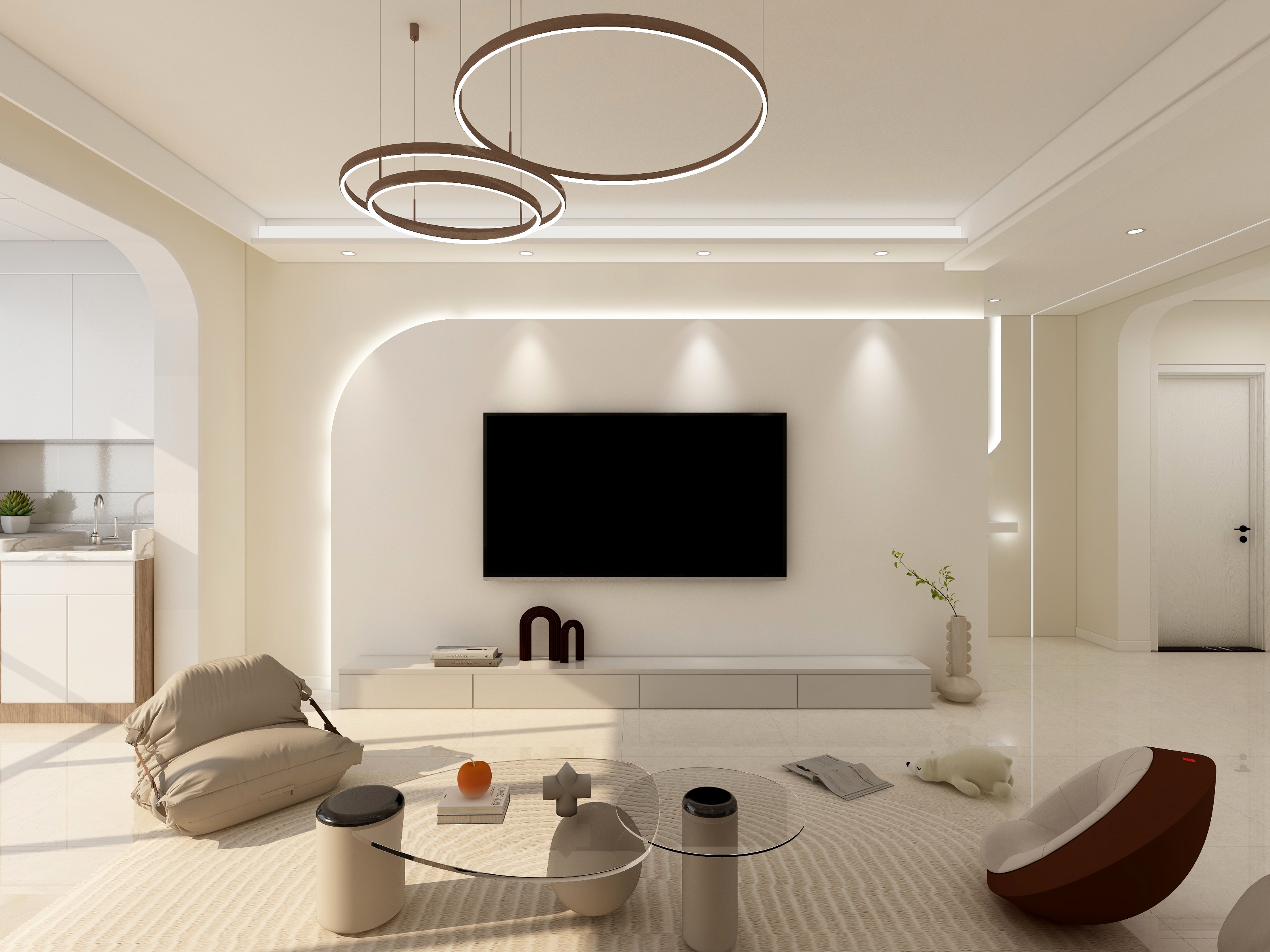 如沫春风-上林苑奶油风-装修设计方案