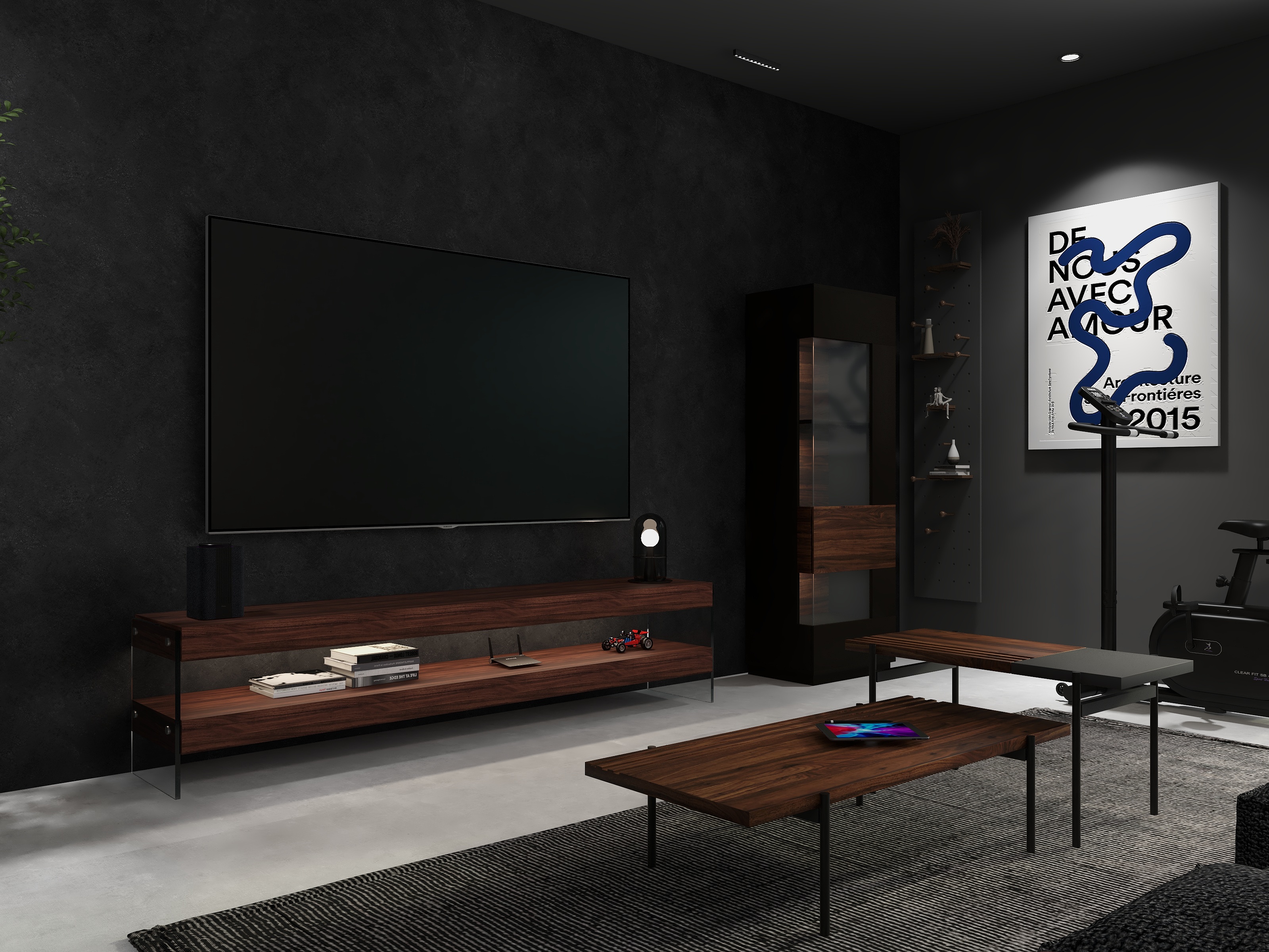 JettC-暗黑场景家具出图-装修设计方案