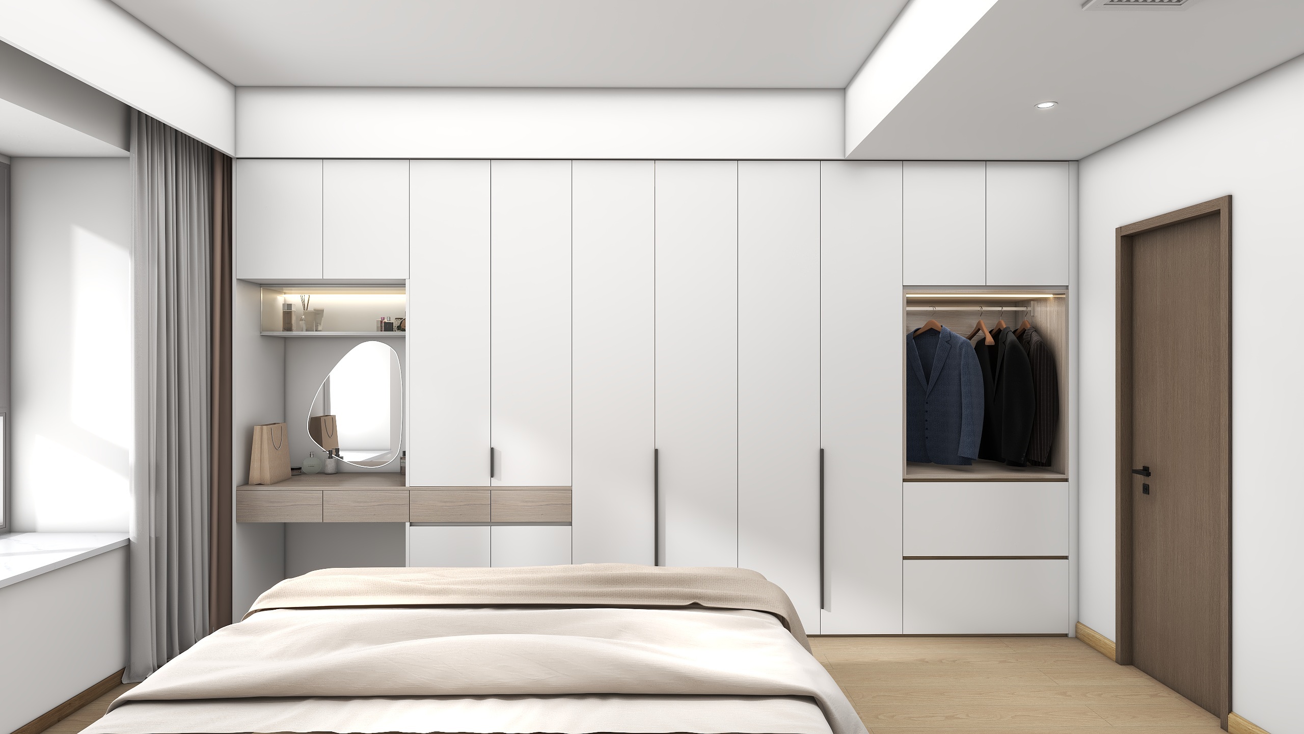 长沙安家木作家居有限公司-阳光城溪山悦1-402-装修设计方案