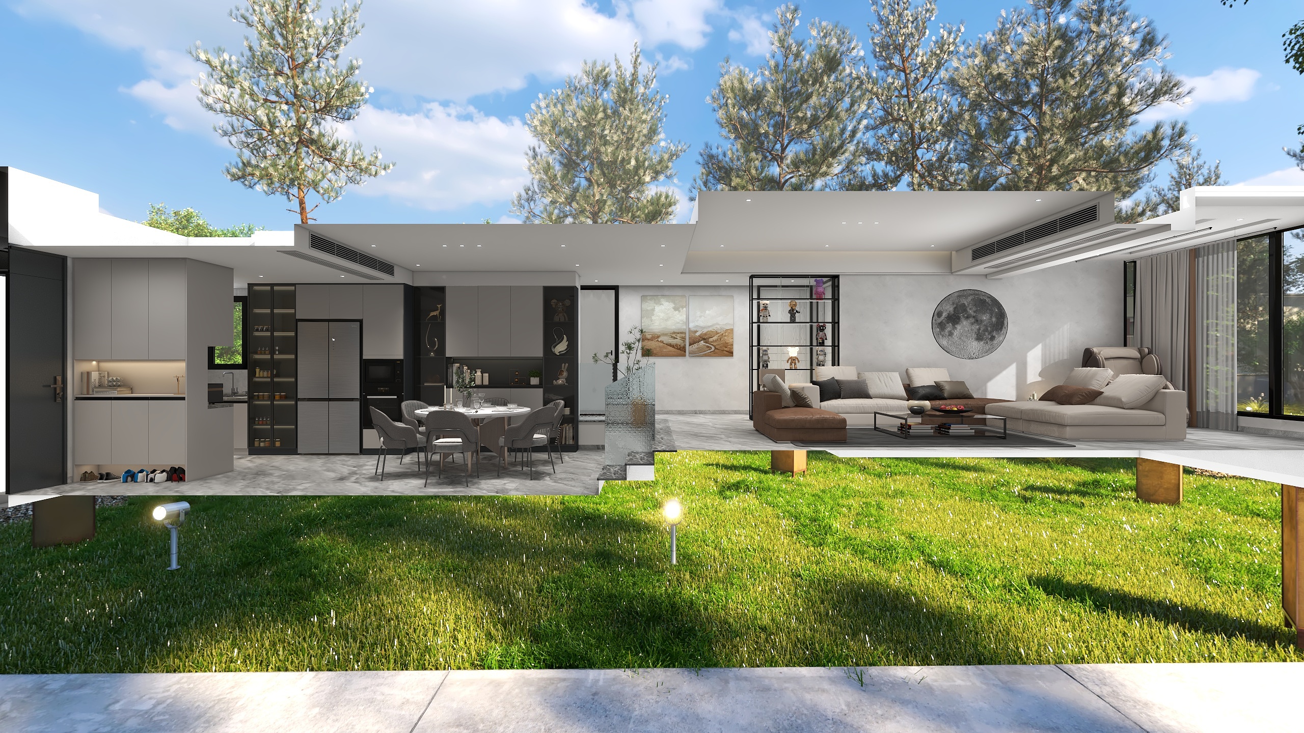 设计方案展现-容桂新幸福领汇4座2201-装修设计方案