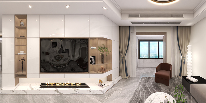 知否室内设计-北城世纪城泽徽苑23#19-装修设计方案