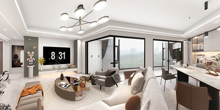 Hi-P设计-新城 4#501-装修设计方案