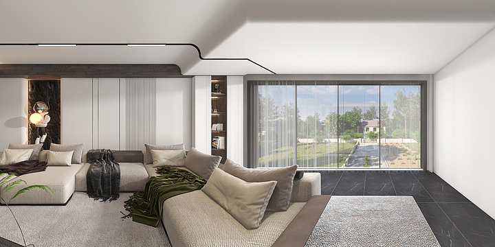 qiu邱糖-客餐厅轻奢-副本-副本-副本-副本-副本-装修设计方案