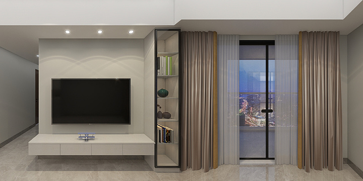 嘉利宜全屋定制-岭南悦府8栋1605房-装修设计方案