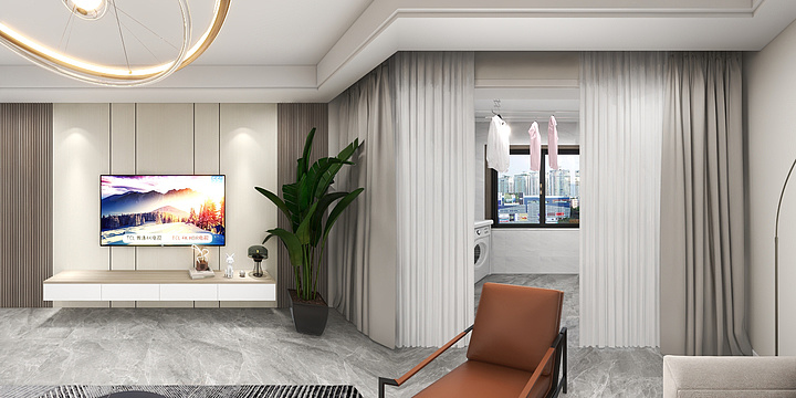 灌南名创装饰设计-新港嘉苑1-2-701-装修设计方案