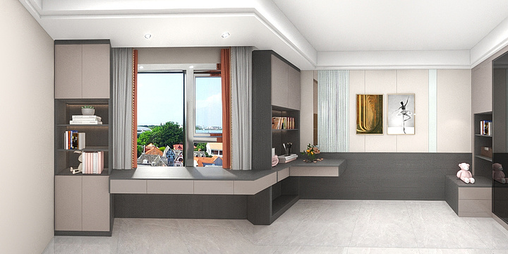 优美全屋定制家居-刘明洋文庭华苑-装修设计方案