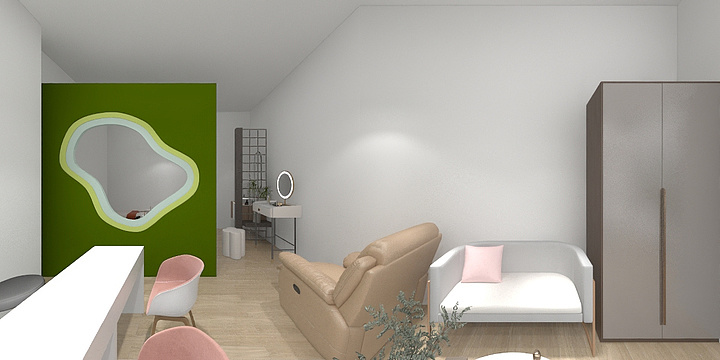 黑啤设计师-莫莫美学馆-副本-装修设计方案